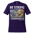 Be Strong and Courageous Christian Bible Verse T-Shirt